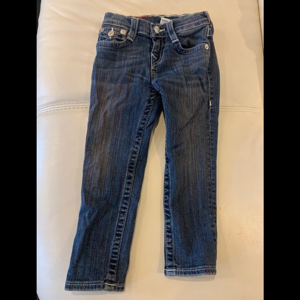 True religion toddler girls size 4 jeans